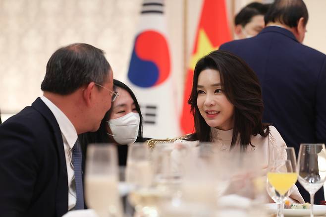 [서울=뉴시스] 김건희 여사 모습 (사진 = 뉴시스 DB) 2025.07.07. photo@newsis.com *재판매 및 DB 금지