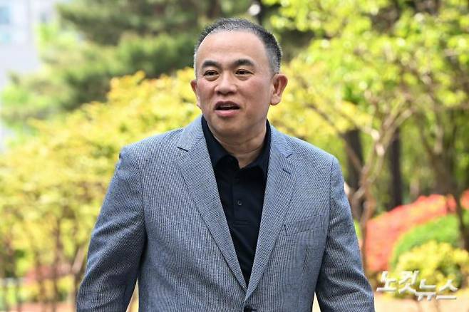 명태균 씨. 류영주 기자