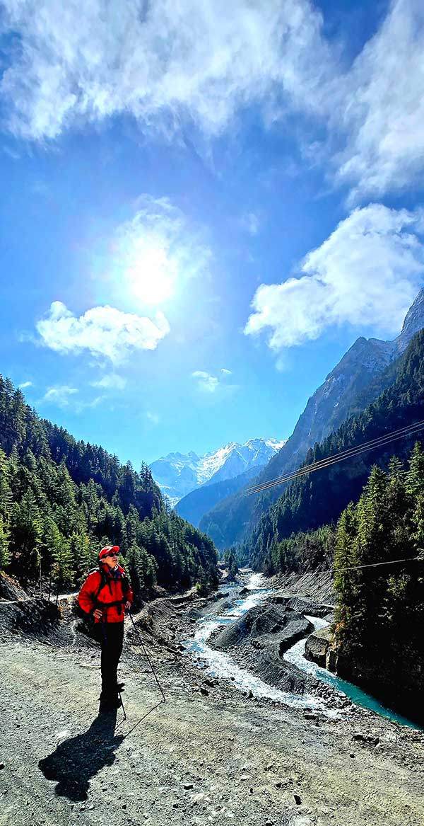 히말라야 안나푸르나 토롱패스 가는 길