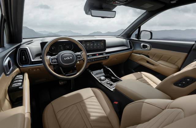 기아의 ‘2025 쏘렌토’ 내부 모습. 사진제공=기아
