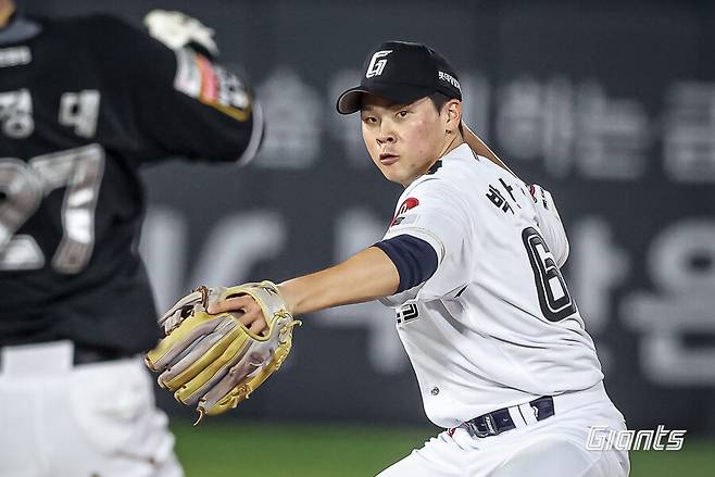 ▲ 박찬형 ⓒ롯데 자이언츠