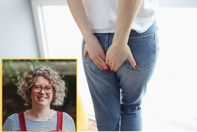 영국 컴브리아 주 칼라일에 사는 37세 여성 루신다 브레이는 30대의 나이임에도 불구하고 변실금을 겪고 있다. [사진=SNS(하단 루신다)/배경 =게티이미지뱅크]