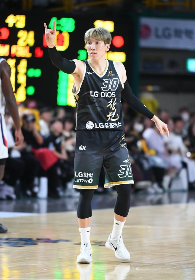 LG 두경민. 사진제공=KBL