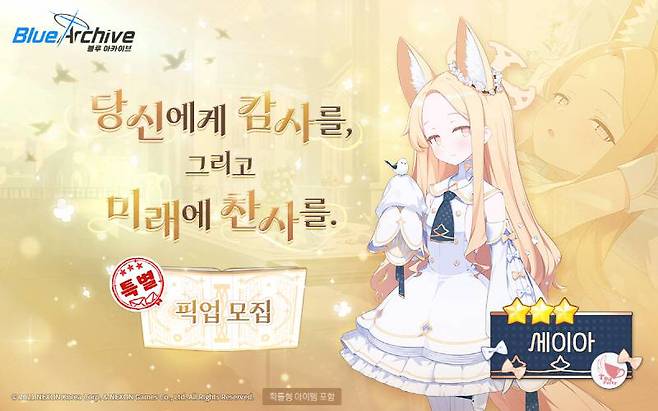 신규 캐릭터 '세이아'
