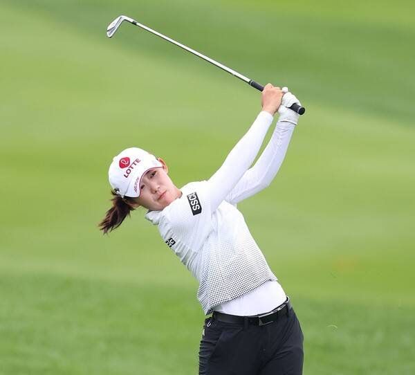 2025년 미국여자프로골프(LPGA) 투어 메이저 골프대회 아문디 에비앙 챔피언십에 출전하는 황유민 프로. 사진제공=KLPGA