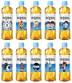 하늘보리 KBO 에디션. [사진=웅진식품]