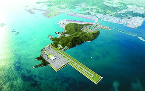 가덕도신공항 조감도