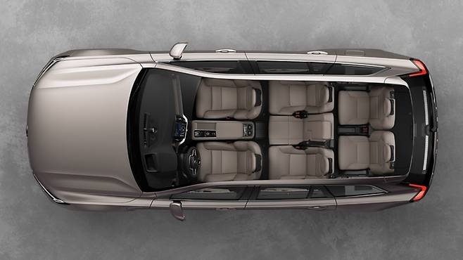 신형 XC90 내부 [사진출처=볼보]