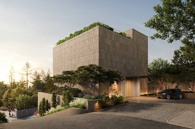 카펠라 레지던스 서울 더 클럽 전경.