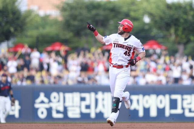 KIA 타이거즈 패트릭 위즈덤./KIA 타이거즈
