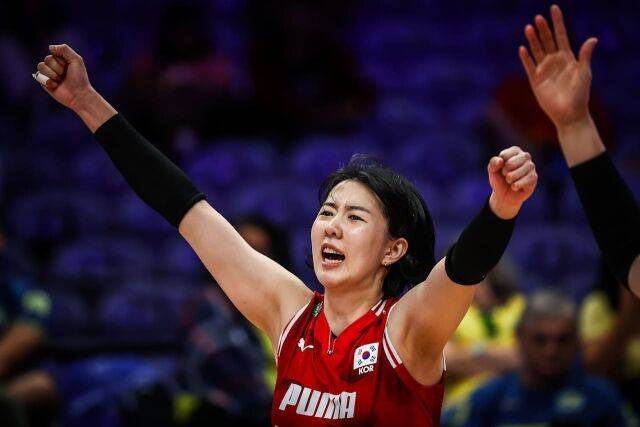 한국 여자배구대표팀의 주장 강소휘./FIVB