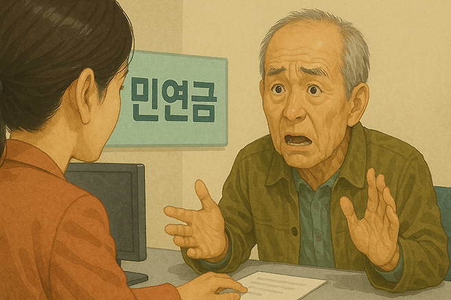 올 들어 7월 초까지 국민연금 수급자에 나간 실버론 대출 예산이 조기 소진되면서 9일부터 신규 대출이 중단된다. [챗GPT를 이용해 제작함]