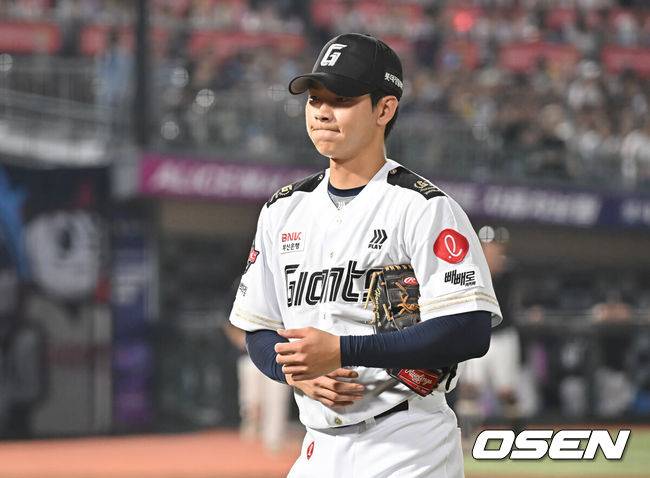 [OSEN=부산, 이석우 기자]  롯데 자이언츠 홍민기 / foto0307@osen.co.kr