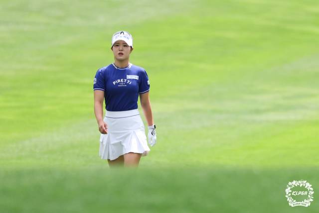 대회 2연패에 도전하는 고지우. 사진 제공=KLPGA