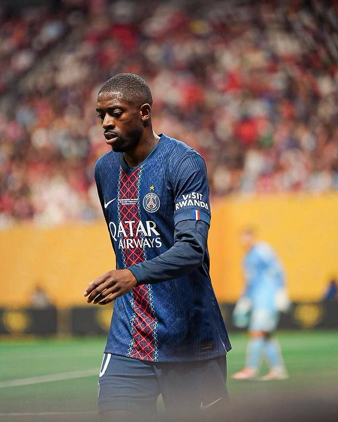 PSG 우스만 뎀벨레(사진)가 올해 발롱도르의 유력 후보로 거론되고 있다. 나세르 알켈라이피 PSG 회장은 “올해 발롱도르가 뎀벨레에게 돌아가지 않는다면, 상 자체에 문제가 있다”고 강조했다. 사진출처｜PSG 페이스북