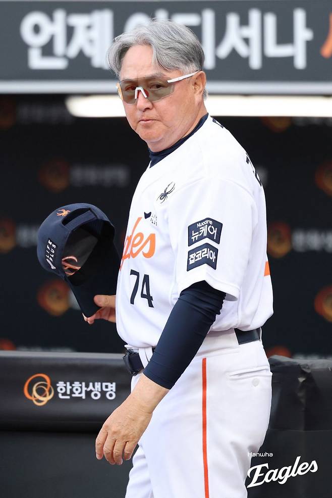 한화 김경문 감독이 외국인타자 구성을 놓고 마지막 고민에 들어갔다. 기존 자원인 에스테반 플로리얼이냐, 대체 외국인타자인 루이스 리베라토냐. 최종 선택은 KIA와 주중 3연전을 마친 뒤에 이뤄질 전망이다. 사진제공｜한화 이글스