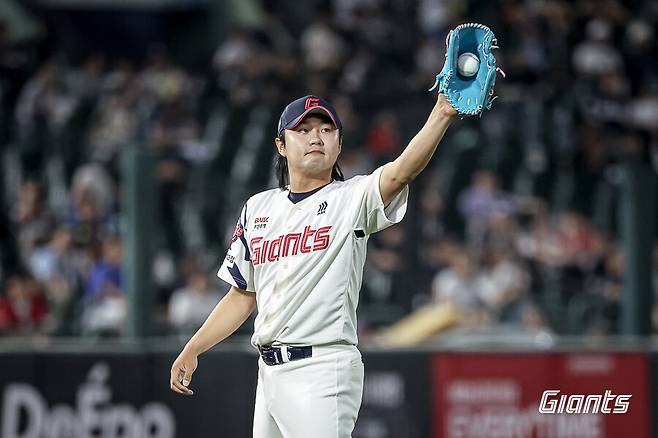 ▲ 정철원 ⓒ롯데 자이언츠