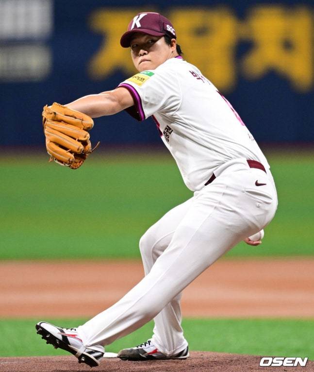 키움 투수 박주성.