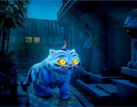 케이팝 데몬 헌터스 중 까치와 호랑이  [넷플릭스 홈페이지 캡처]