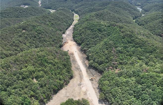 울주군, 삼동면 하잠리 불법 개발행위에 강력대응 [울주군 제공.재판매 및 DB 금지]
