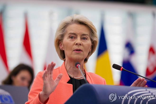 우르줄라 폰데어라이엔 유럽연합(EU) 집행위원장 [AFP 연합뉴스 자료사진]