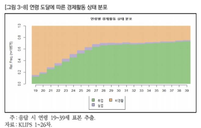 ['비구직 청년의 특성과 정책과제' 보고서 캡처. 재판매 및 DB 금지]