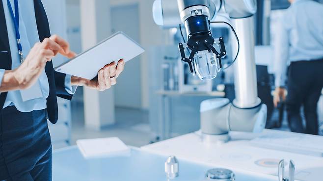 AI(인공지능) 연구. 클립아트 코리아 제공.