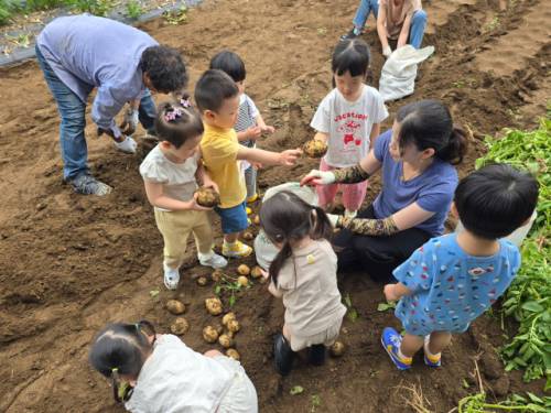 춘천지역 5개 국공립어린이집의 보육교직원 모임인 ‘배움공동체 티토’는 9일 천주교 춘천교구 무료급식소 ‘한삶밥집’을 방문해 이웃사랑을 실천했다.