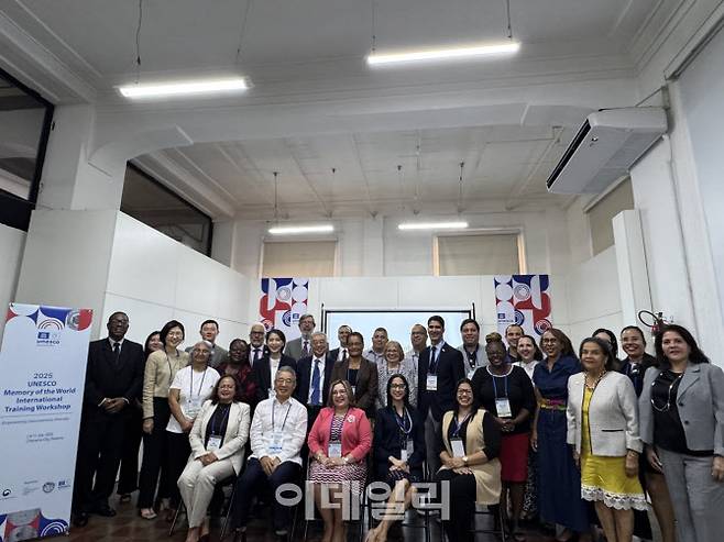 2025 유네스코 세계기록유산 국제 역량강화 워크숍 개회식. (사진=국가유산청)