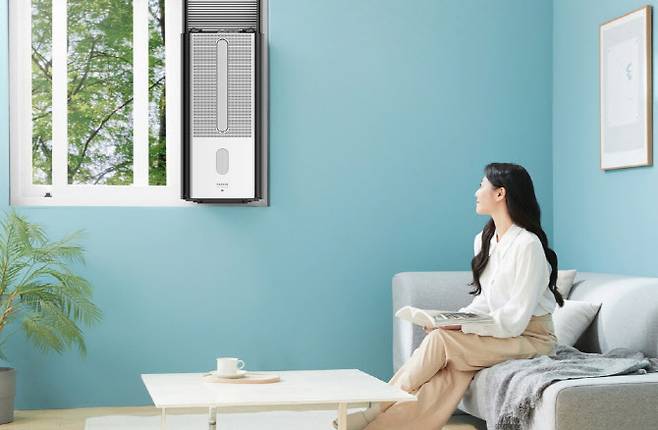 파세코의 창문형 에어컨. (사진=파세코)