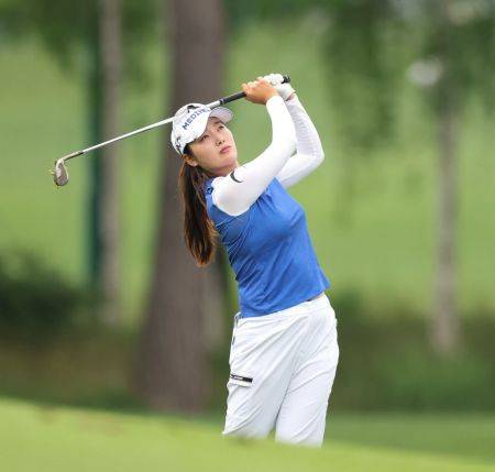 한진선이 하이원 리조트 여자오픈에서 우승에 도전한다. 사진제공=KLPGA