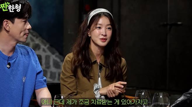 배우 이시영. /유튜브 '짠한형 신동엽'