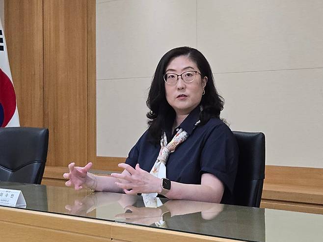 8일 한국과학기술회관에서 열린 간담회에서 이수인 미국 워싱턴대 교수는 설명 가능한 인공지능(AI)의 필요성을 강조했다./홍아름 기자