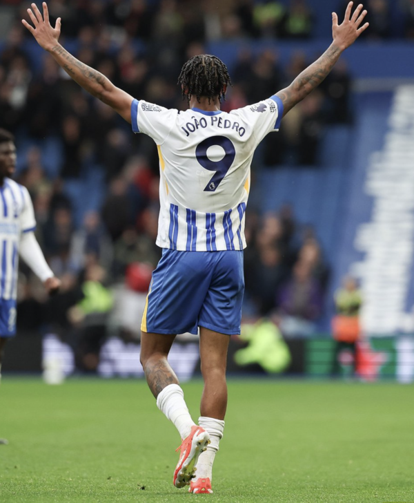 주앙 페드루. 브라이턴앤드호브앨비언 X 캡처