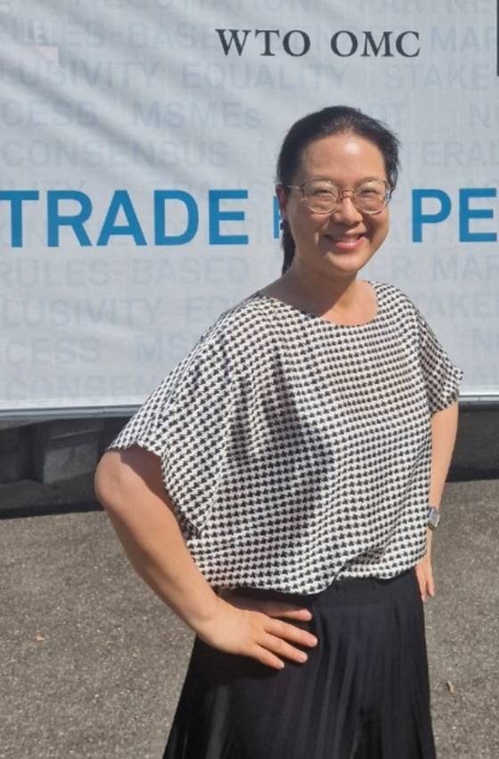 스위스 제네바에 본부를 둔 세계무역기구(WTO)에서 일하는 이준영 통상·환경·기후변화 담당관은 "통상 강국이 된 한국이 이제 WTO 무대에서 의제설정을 선도하면 좋겠다"며 기대감을 보였다. [사진 이준영]