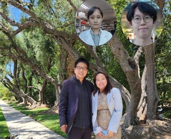 (아래 왼쪽부터)서성배 교수, 김진은 박사 (상단 왼쪽부터) 김신혜 박사, 정원교 연구원. KAIST