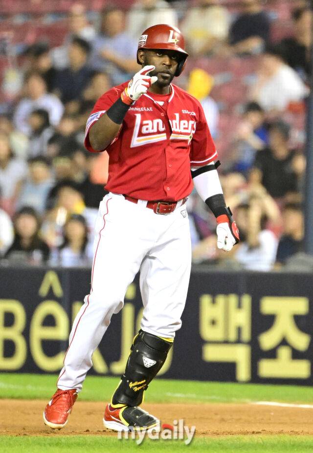 SSG 랜더스 기예르모 에레디아./마이데일리