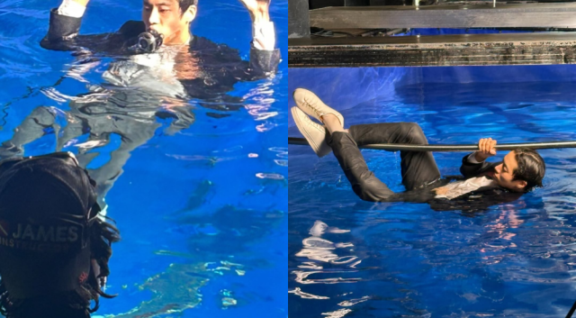 배우 추영우가 드라마 촬영 비하인드 사진을 공개했다. / 추영우 인스타그램 캡처