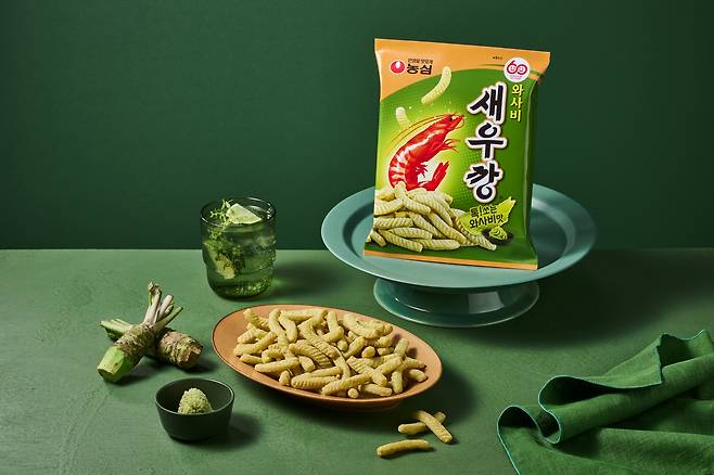 농심 와사비 새우깡 [농심 제공]
