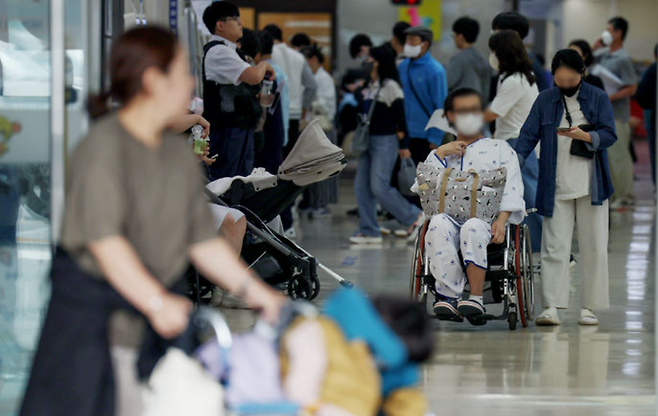 7일 서울의 한 대학병원. 뉴시스