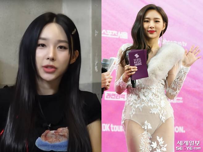 가수 한초임. 유튜브 채널 '그냥 조현영' 캡처 및 세계일보 자료사진.