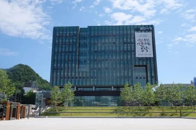 춘천시청 전경사진 ⓒ 춘천시청 제공