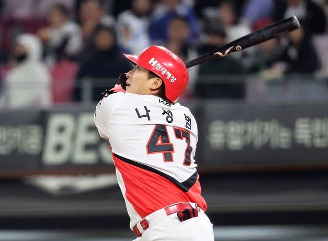 ▲ 9일 2군 경기에서 홈런포를 터뜨리며 복귀 시동을 건 나성범 ⓒ연합뉴스