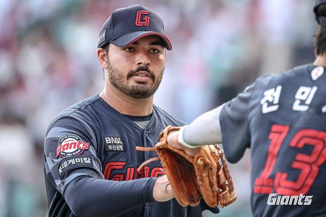 알렉 감보아. /사진=롯데 자이언츠 제공