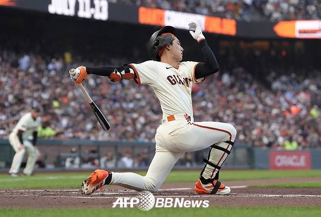샌프란시스코 자이언츠 외야수 이정후. /AFPBBNews=뉴스1