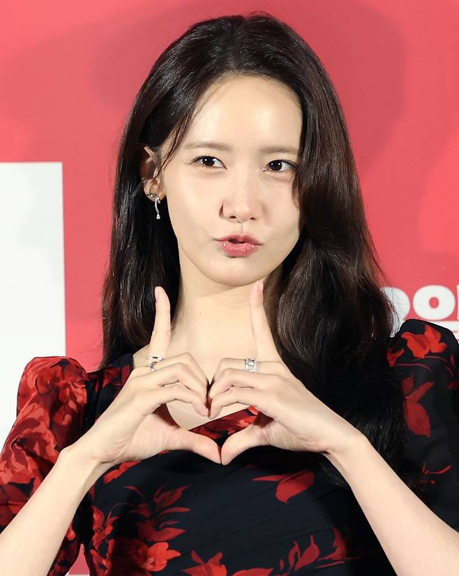 (서울=뉴스1) 권현진 기자 = 배우 임윤아가 9일 서울 용산구 CGV용산아이파크몰에서 열린 영화 '악마가 이사왔다‘(감독 이상근) 제작보고회에 참석해 포즈를 취하고 있다. '악마가 이사왔다'는 새벽마다 악마로 깨어나는 선지(임윤아 분)를 감시하는 기상천외한 아르바이트를 하게 된 청년 백수 길구(안보현 분)의 영혼 탈탈 털리는 이야기를 담은 악마 들린 코미디다. 2025.7.9/뉴스1 Copyright (C) 뉴스1. All rights reserved. 무단 전재 및 재배포, AI학습 이용 금지. /사진=(서울=뉴스1) 권현진 기자