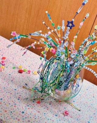 비즈 식물. NCT WISH X(옛 트위터) 계정 캡처