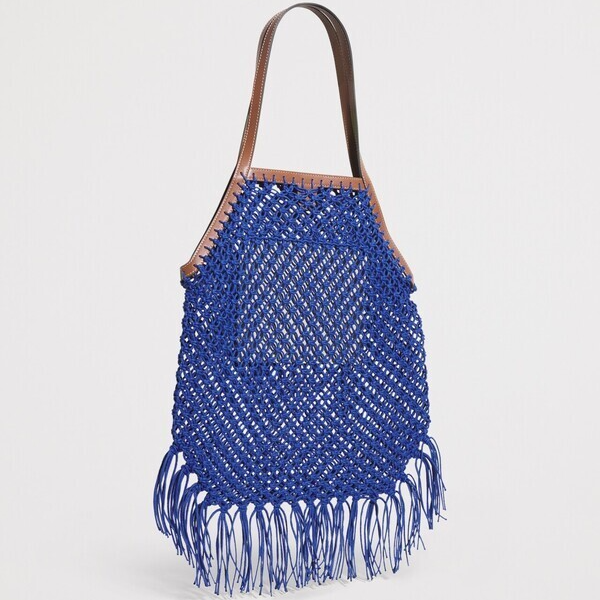 블루 프린지 백 가격미정 안야 힌드마치