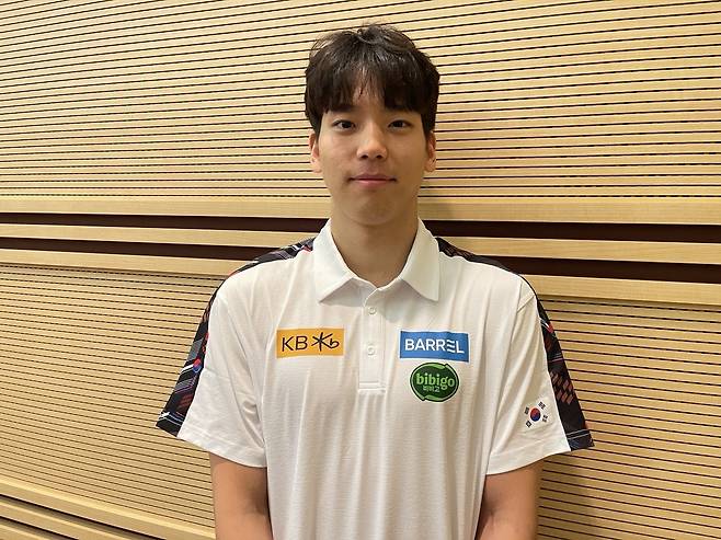 대한체육회 선수위원으로 뽑힌 수영 이주호 [촬영 이대호]