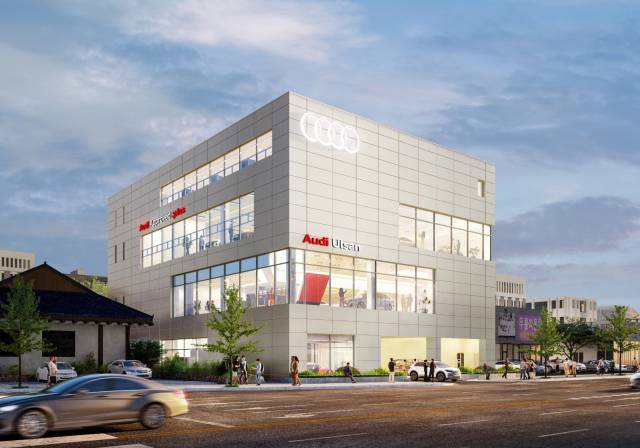 새롭게 연 아우디 울산전시장. 아우디코리아 제공